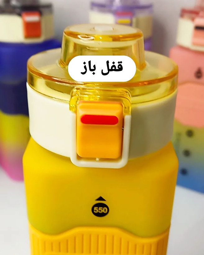 بطری آب مکعبی