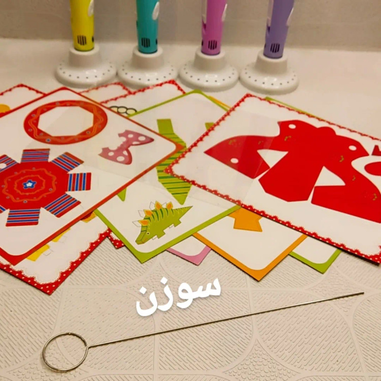 قلم سه بعدی حرارتی جادویی نسل ۳ مدل 3D pen-3