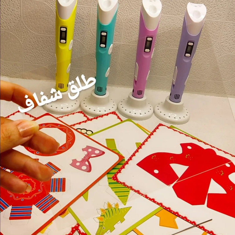 قلم سه بعدی حرارتی جادویی نسل ۳ مدل 3D pen-3