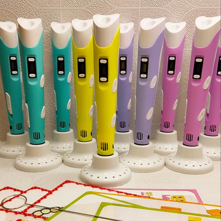 قلم سه بعدی حرارتی جادویی نسل ۳ مدل 3D pen-3