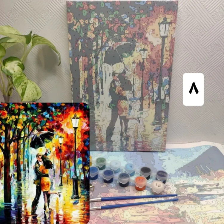 نقاشی آبرنگی شماره ای ۲۰×۳۰