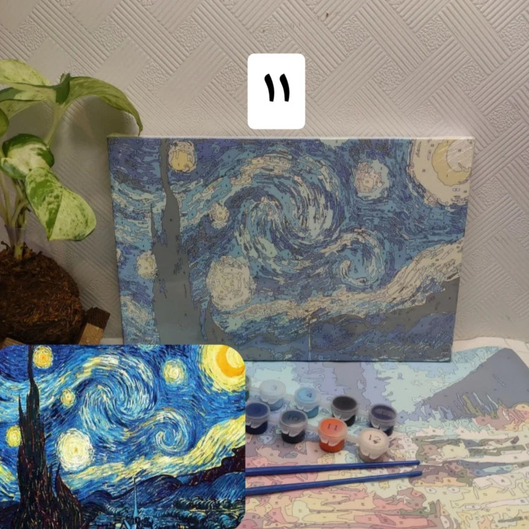 نقاشی آبرنگی شماره ای ۲۰×۳۰