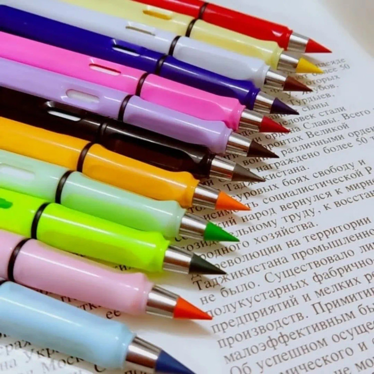 مداد رنگی بینهایت ۱۲ رنگ پاک کن دار