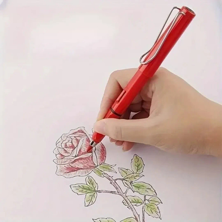 مداد رنگی بینهایت ۱۲ رنگ پاک کن دار