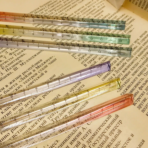 خطکش سهوجهی منشوری ۱۵ سانتی