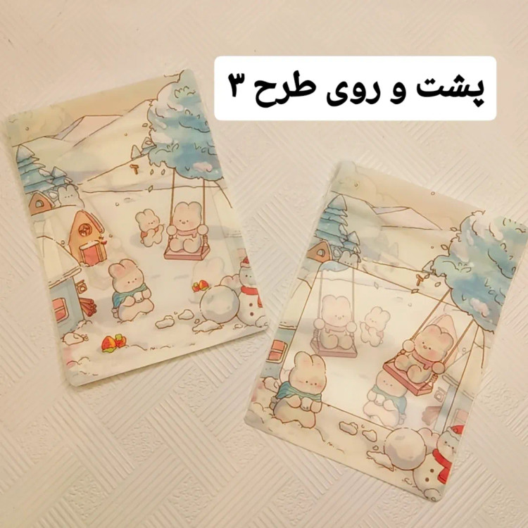 زیپ کیپ فانتزی طرح دهکده ی خرگوش ها