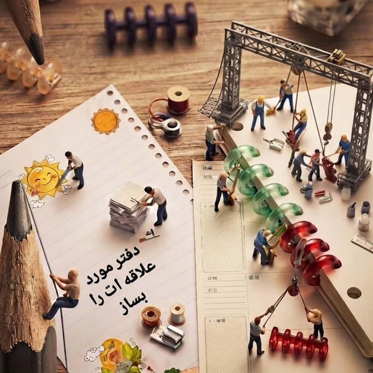 حلقههای اتصال و فنر دفتر