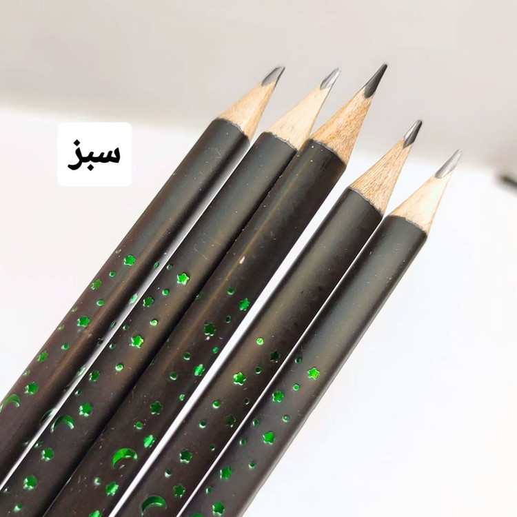 مداد سیاه GMD طرح ماه و ستاره