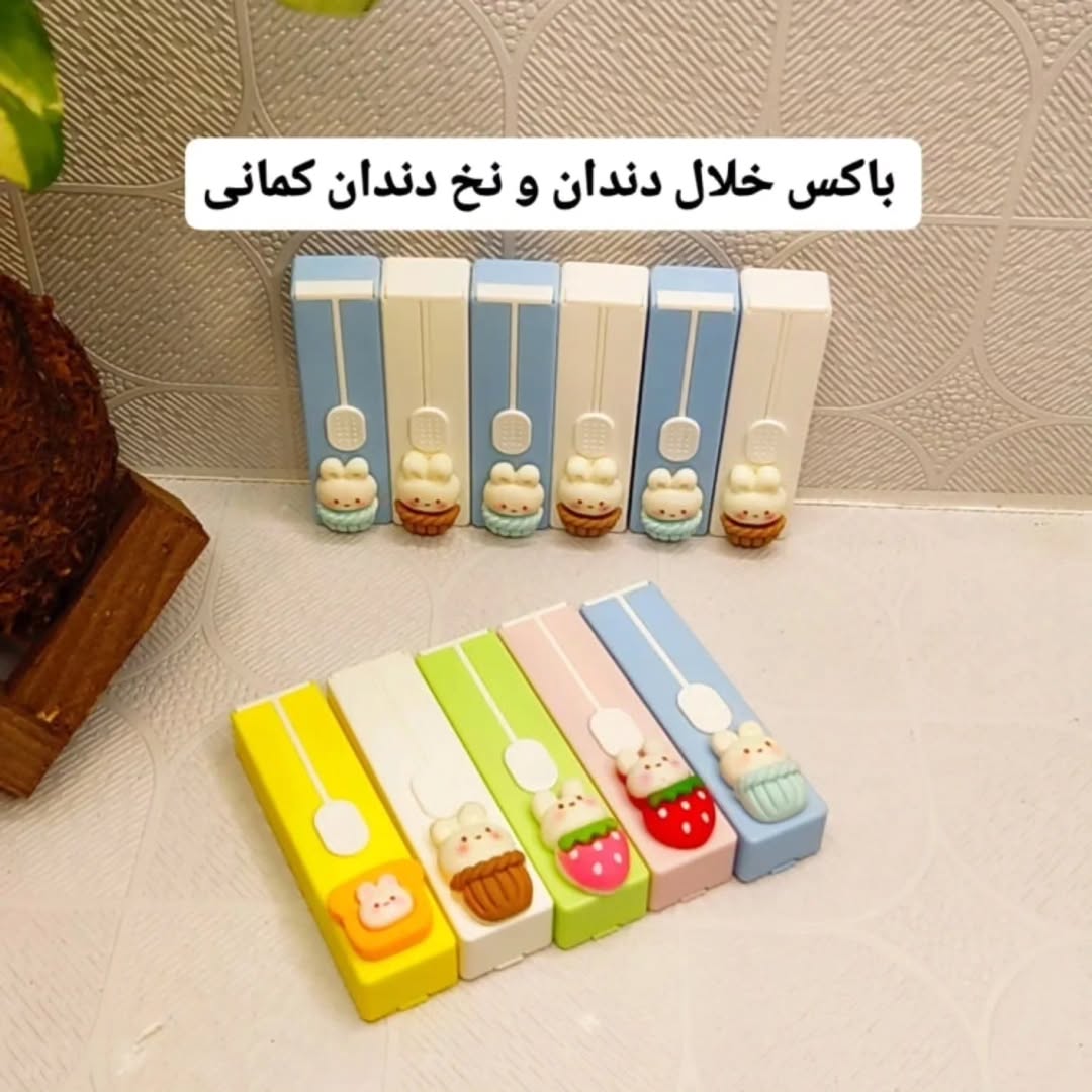 باکس نخ دندان و خلال دندان لاکچری